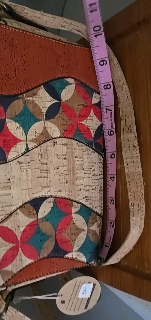 Am Cork Collection crossbody bag Purse, Eco Friendly, Super Lightweight Colorful
