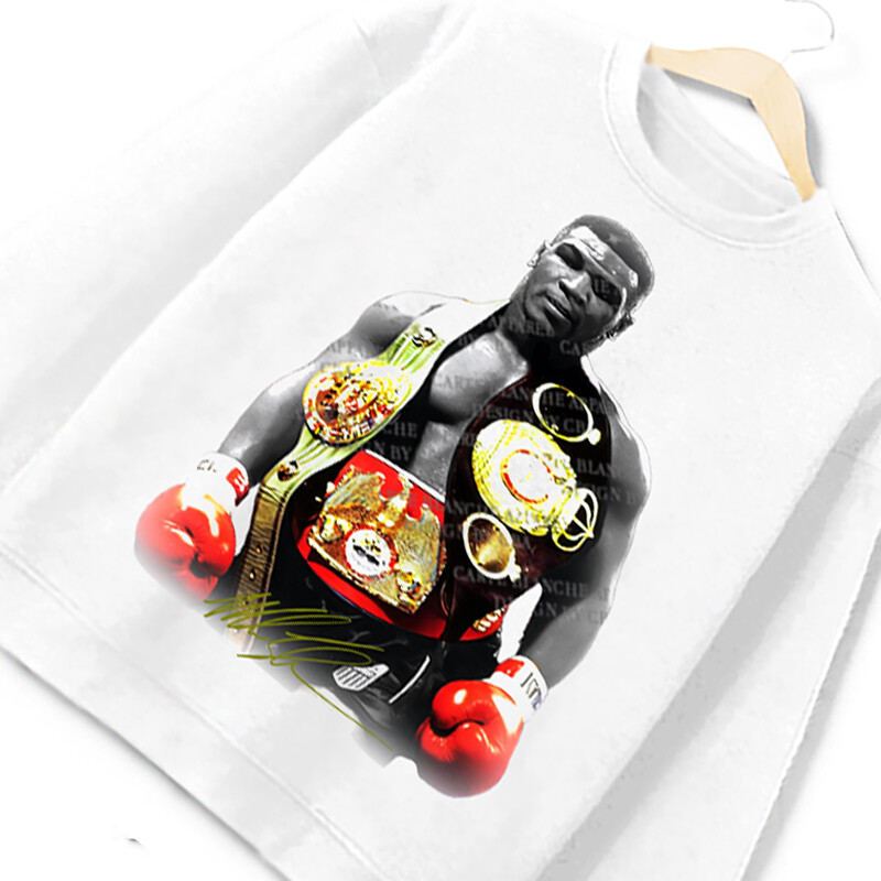 Mike Tyson Undisputed World Heavyweight Champion Vintage Graphic Sweatshirt