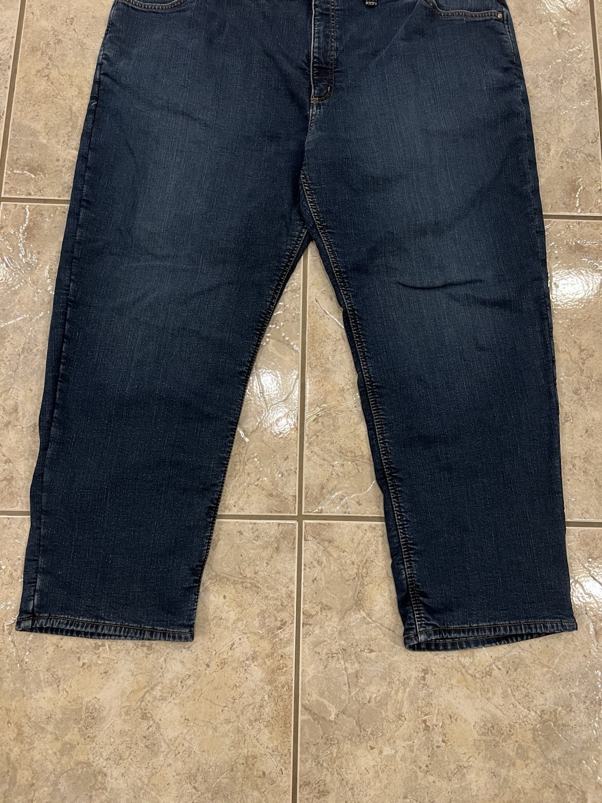 Mens 48X30 Carhartt 104939 Rugged Flex Relaxed Fit Fleece Lined 5 Pocket Jeans