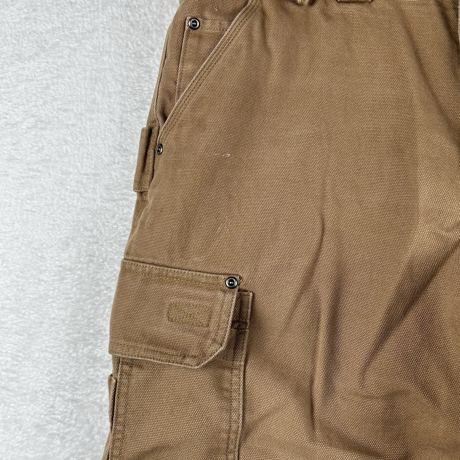 Duluth Trading Pant Men 36X32 Fit 34X30 Flex Firehose Double Knee Ultimate Cargo