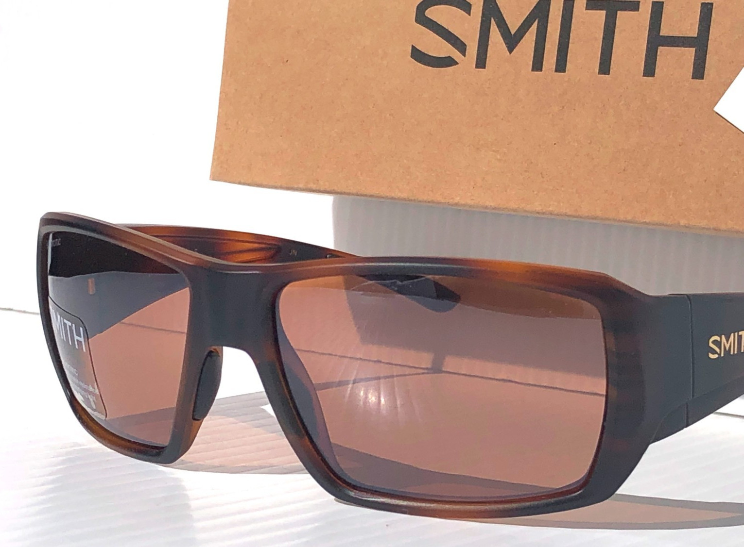 Smith Optics GUIDES CHOICE S Matte Tortoise POLARCHROMIC Copper GLASS Sunglass