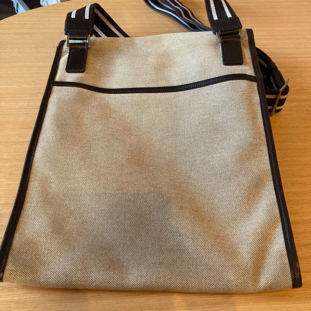 BURBERRY BLACK LABEL Shoulder Bag 32x26cm Leather Exterior #FA AHA