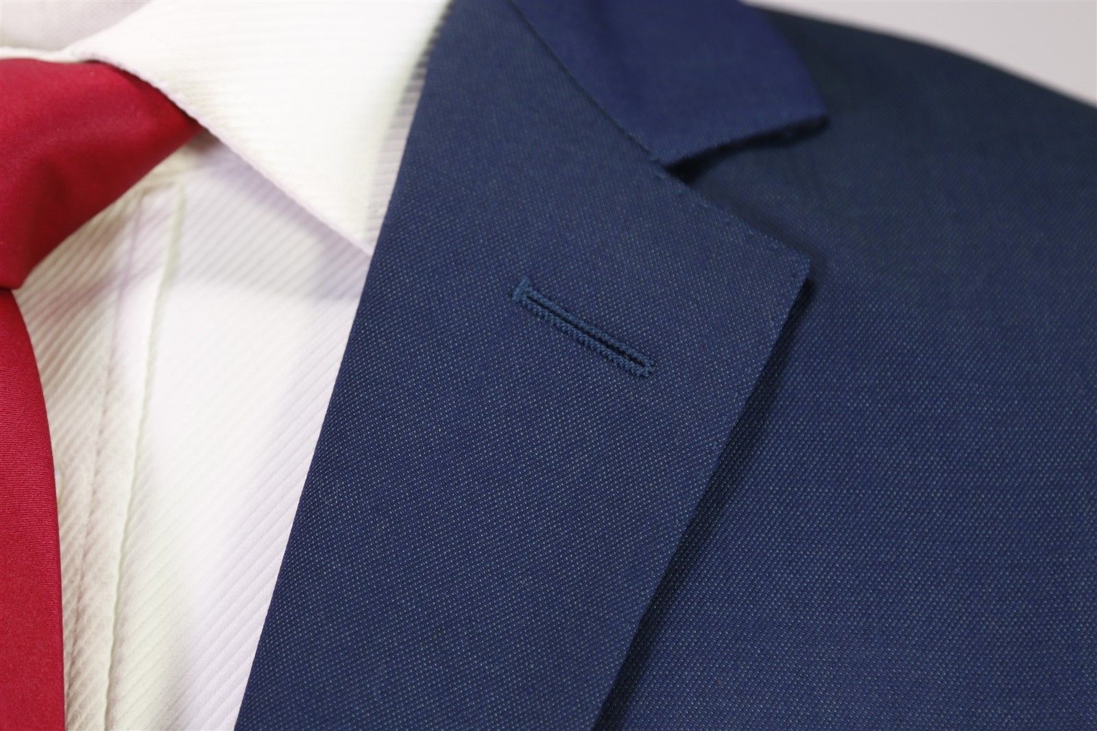 Richard James Savile Row Blue Green 2-Btn Wool Slim Fit Suit 36R
