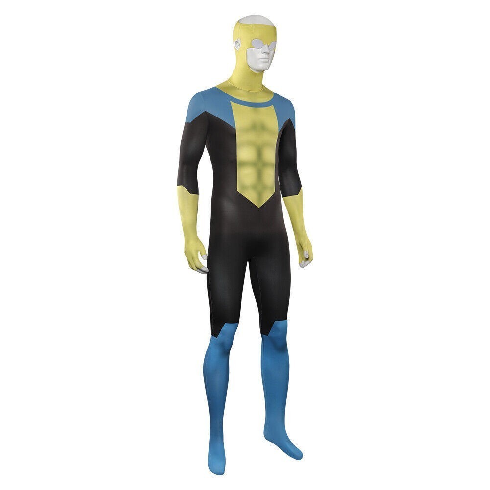 Mark Grayson Jumpsuit Cosplay costume Halloween Comic Invincible Mark Wig sets