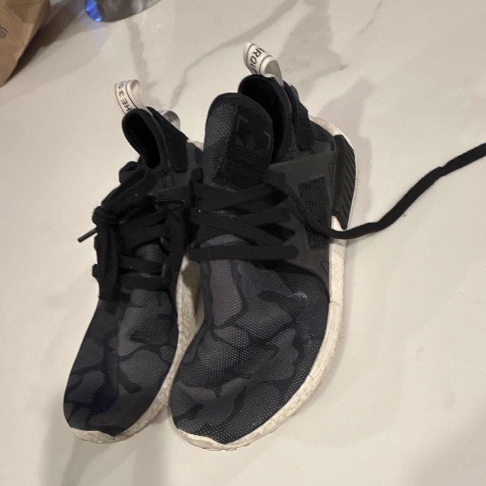 Adidas NMD XR1 Black Duck Camo BA7231 Mens Size 9.5 Boost Sneakers 2016