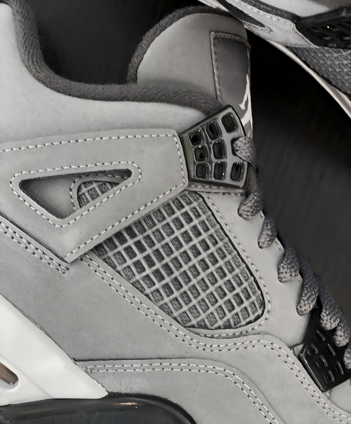 Jordan 4 “Cool Grey” Men’s Retro Basketball Shoes Mid Top Us Size 7-12