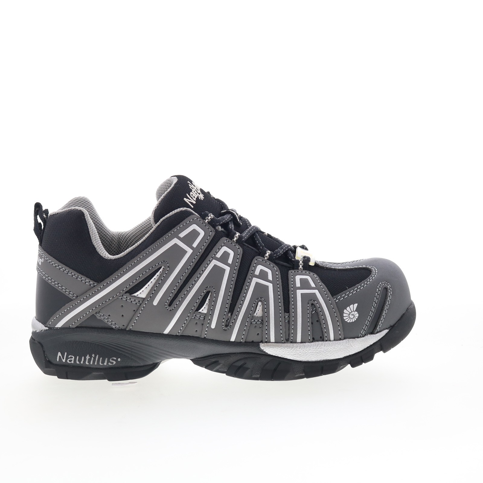 Nautilus Oxford Composite Toe SD10 N1340 Mens Gray Wide Work & Safety Shoes