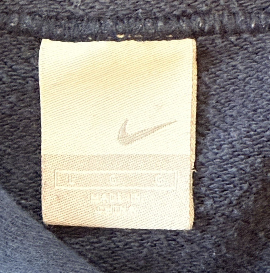 Vintage Nike Sleeveless Pullover Vest Hooded Sweatshirt + NWT Nike Visor Hat Y2K