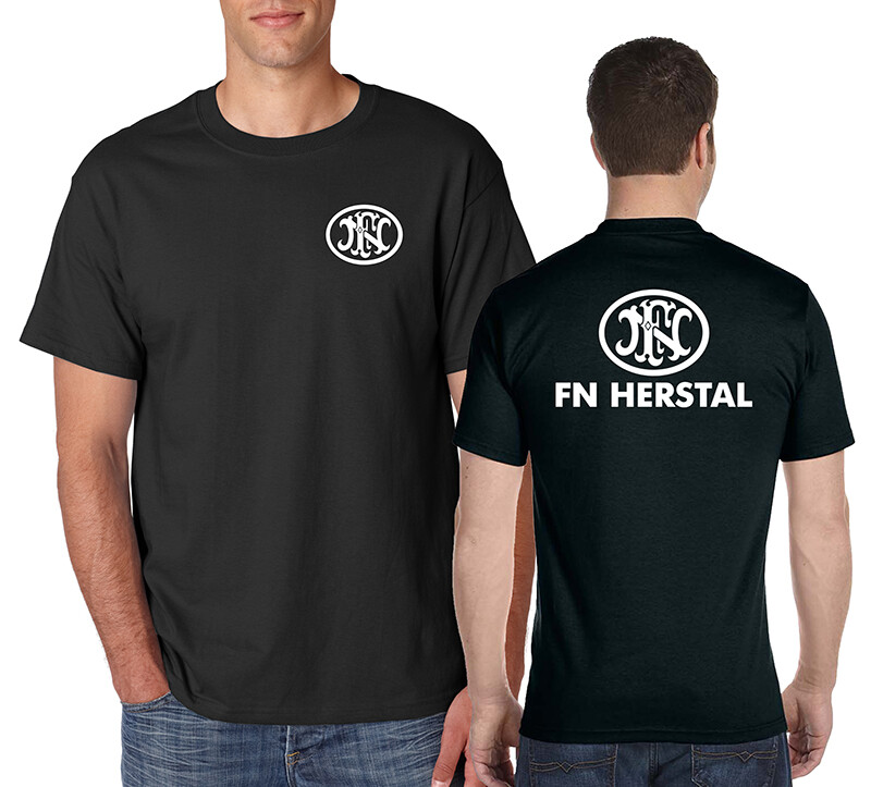 FN HERSTAL T-Shirt Pro Guns Firearms Rifles 2nd Amendment NRA S-6XL Tee