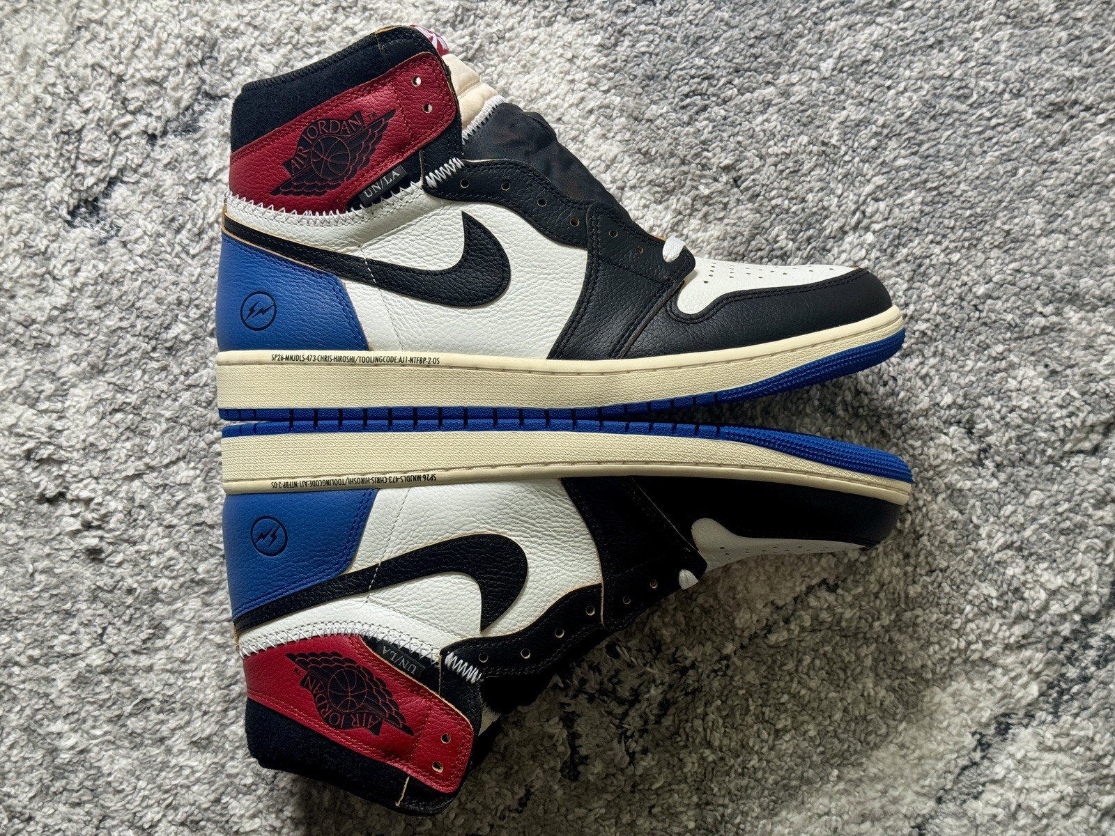 Air Jordan 1 x Fragment x Union LA Retro High Varsity Red IO7847-002 – Size 11