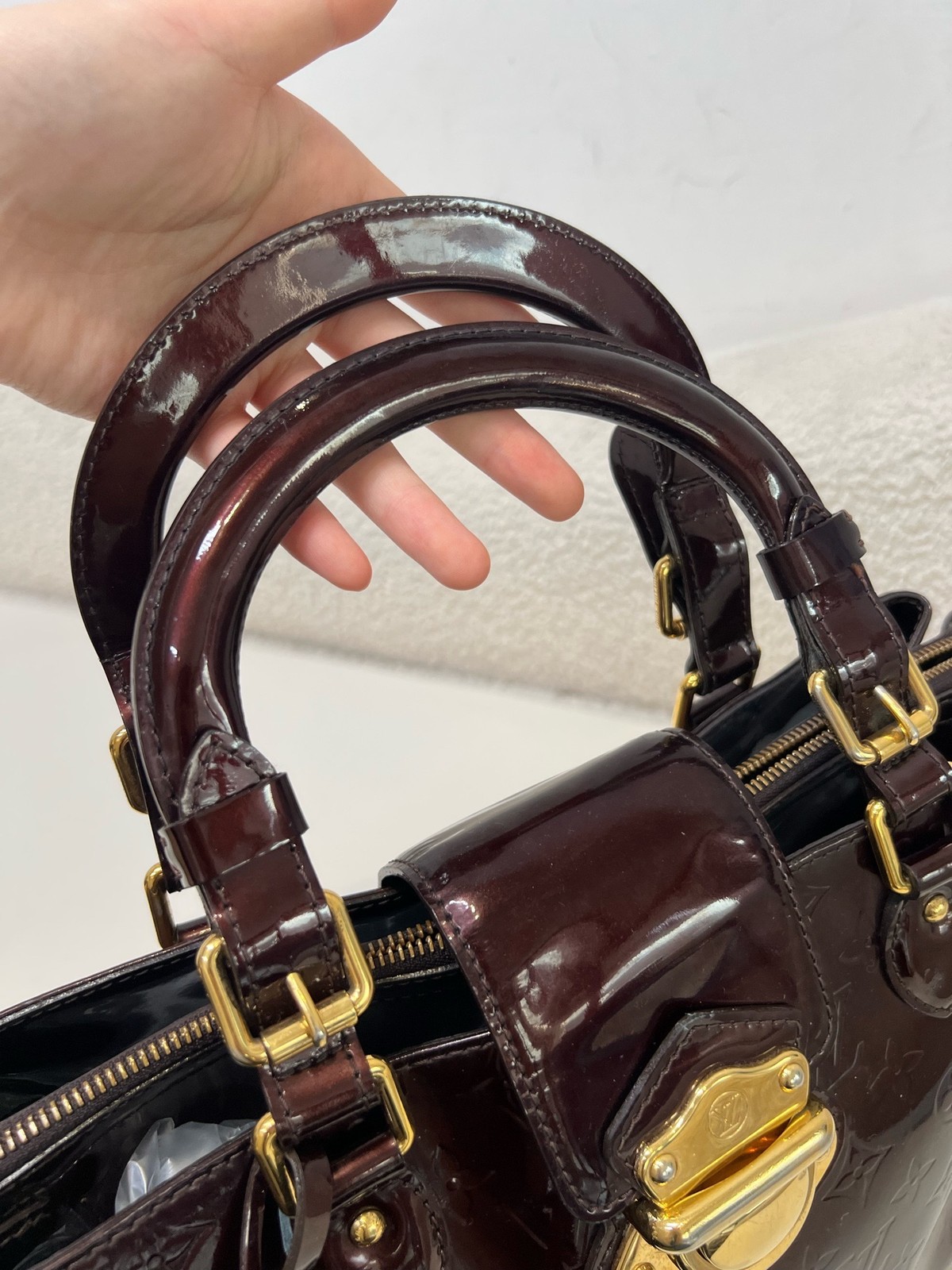 Louis Vuitton Pre-Owned Authentic Satchel 36*25cm Free Tracked Shipping
