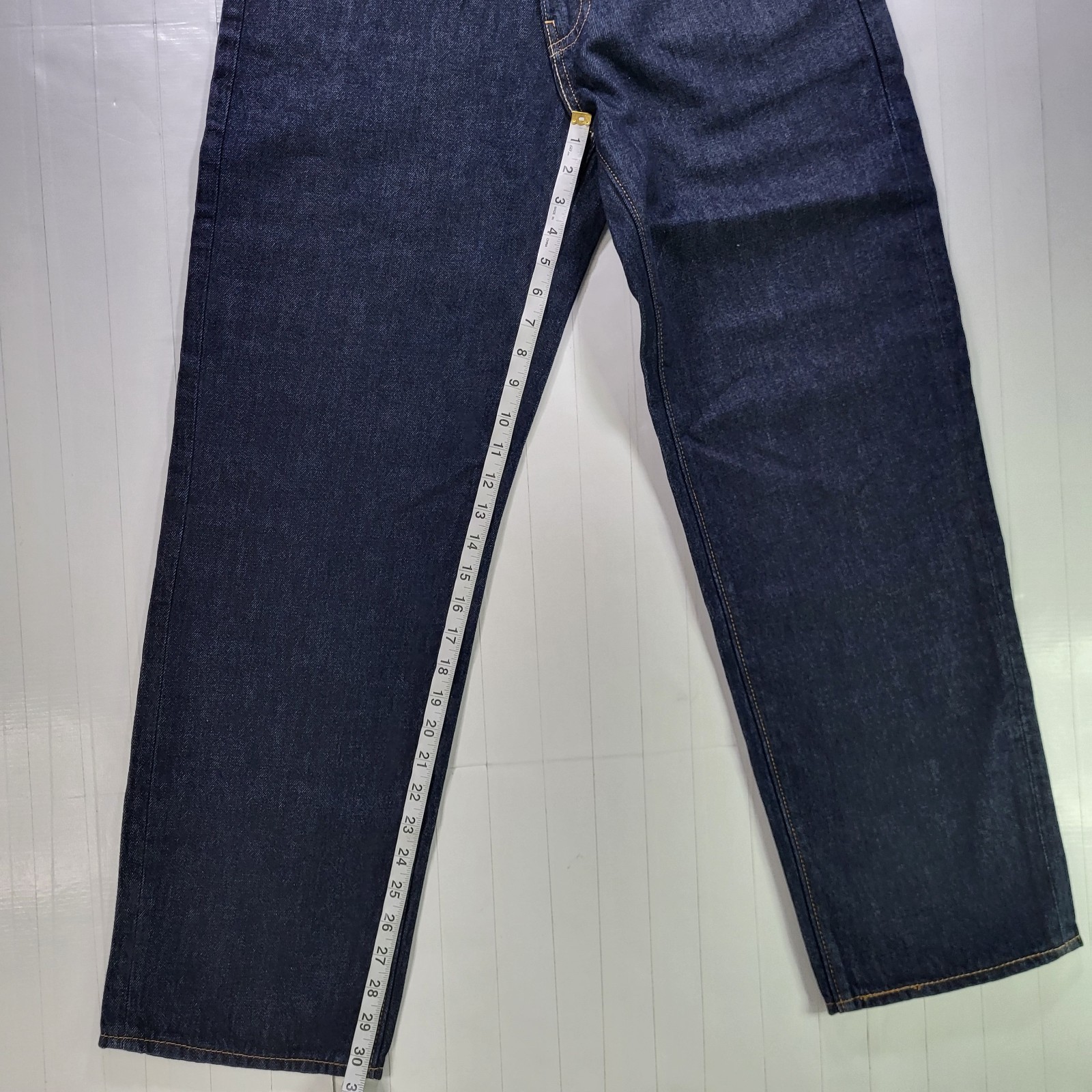 Levis Premium 568 Loose Straight Jeans 32×32 Mens New With Tags Dark Navy Flex