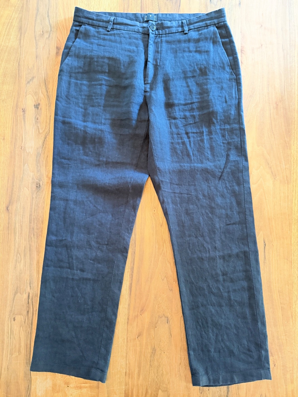 ASKET Navy Blue 100% Linen Trousers – Size 32/30 – never worn