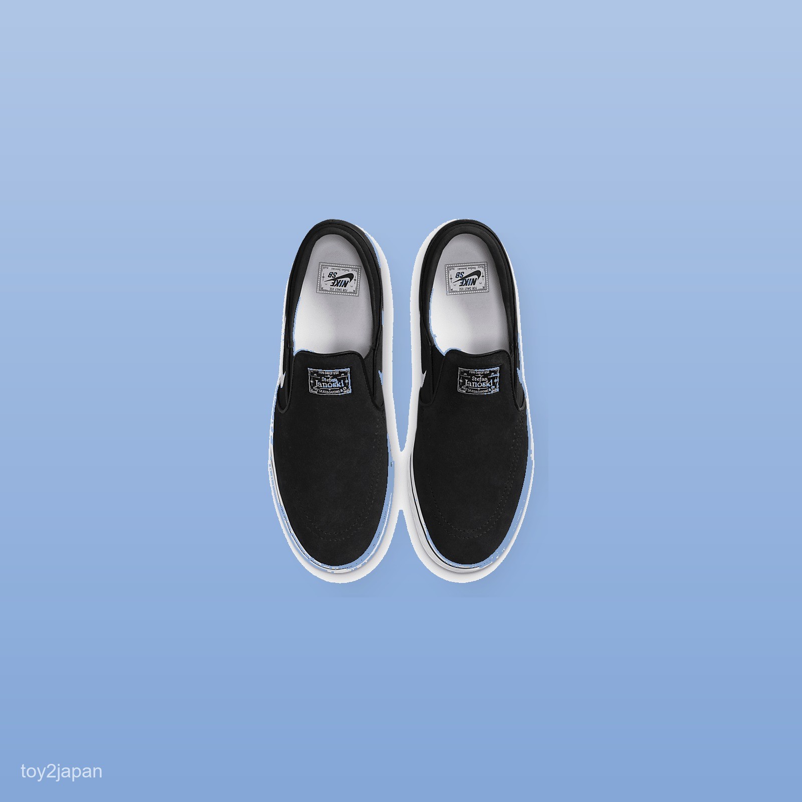 Nike SB Janoski+ Slip FN5893-001 Black Black Black White Men’s Size New