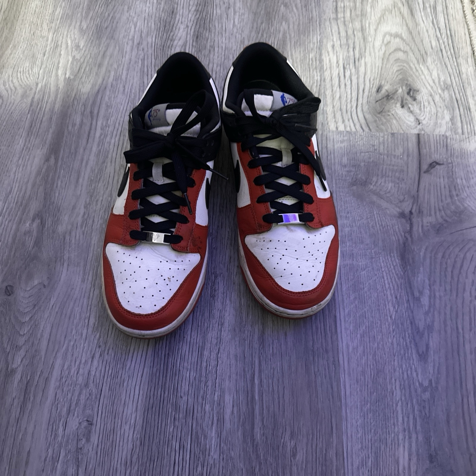 Size 9 – Nike Dunk Low EMB x NBA 75th Anniversary – Bulls 2021.