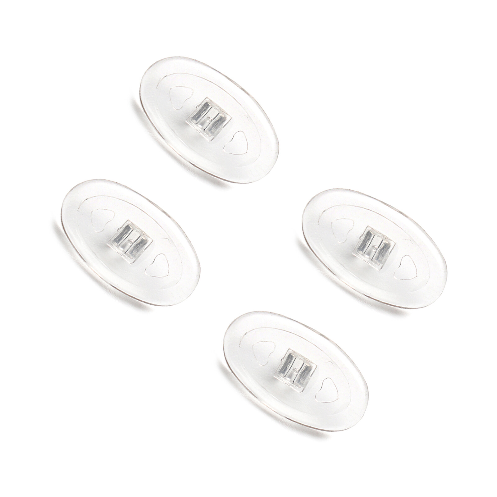 HPO Replacement Silicone Rubber Nose Pieces/Pads for-Oakley Blender 6B OX3162
