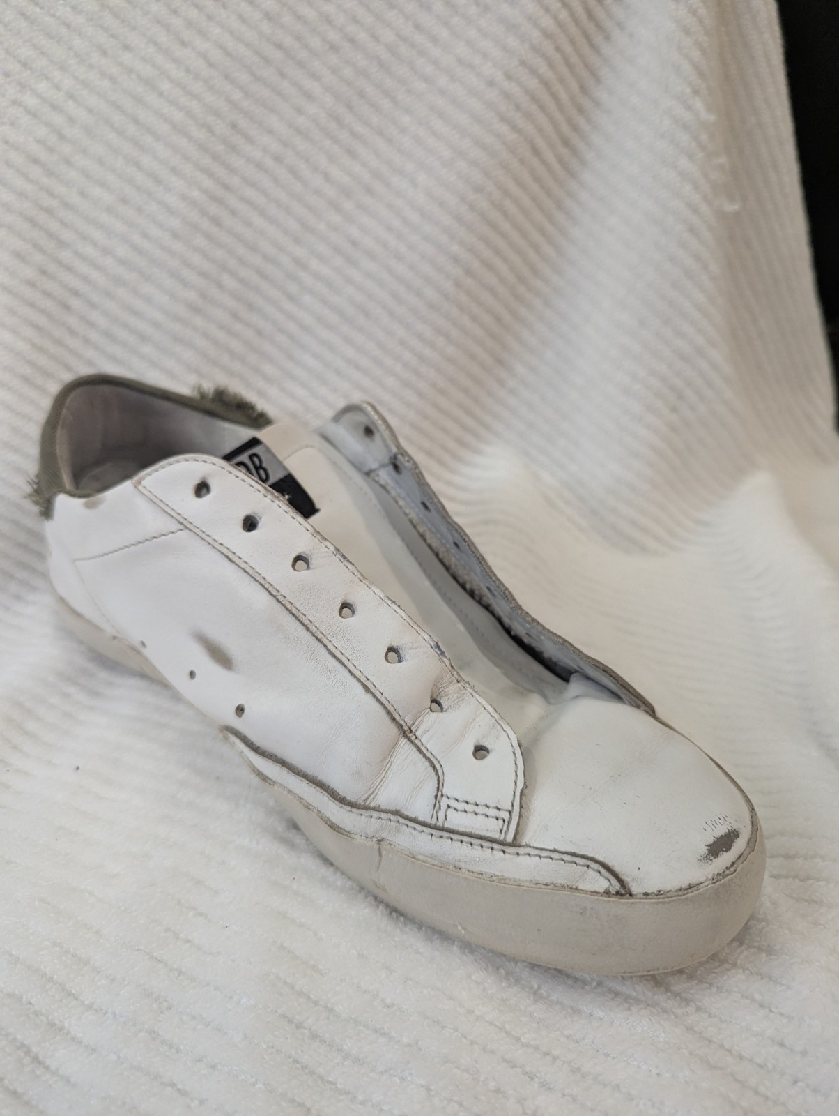 GGDB SUPERSTAR White Leather EU:42 Women Replacemen LEFT Shoe Only