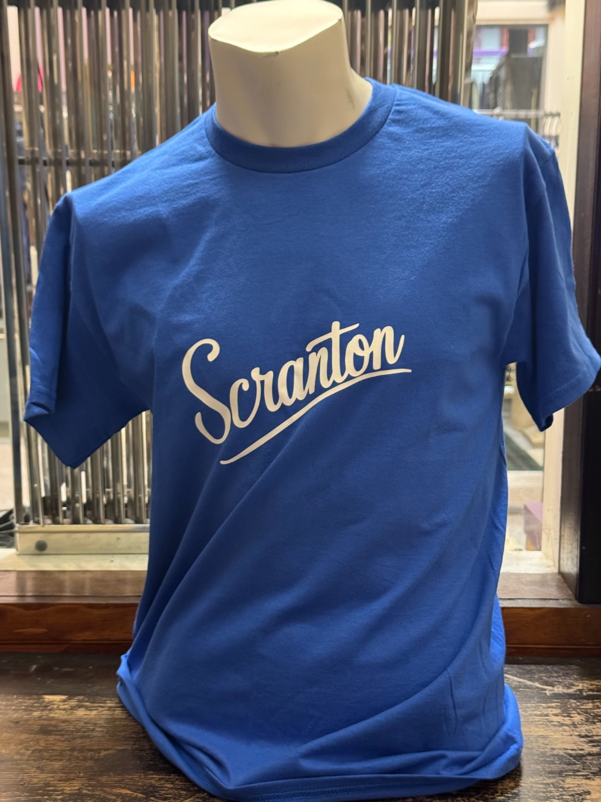 Nostalgic Scranton t-shirt office parody 90s comedy – hand crafted in the USA
