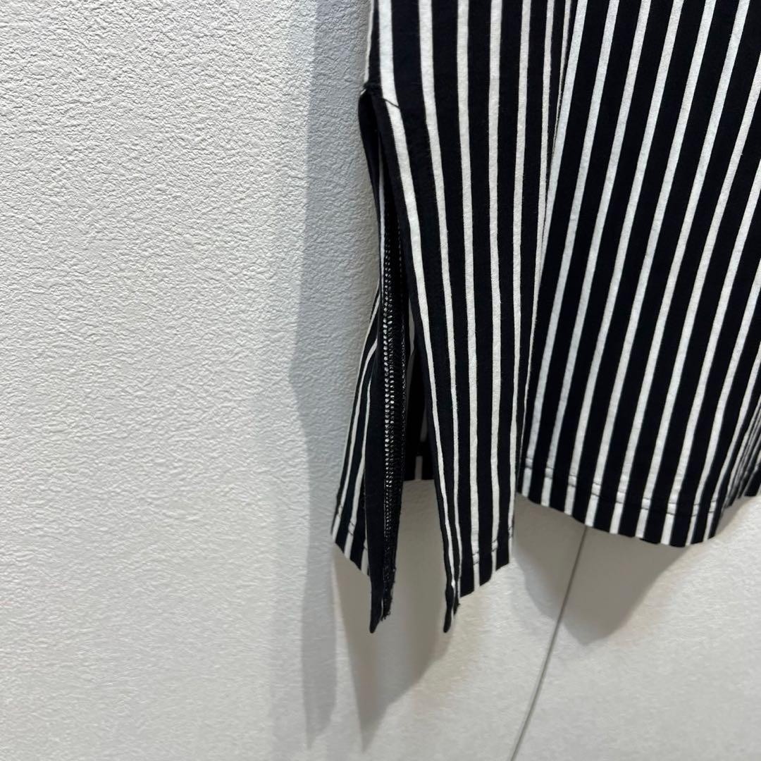 CULLNI Striped crew neck design short sleeve T-shirt 1