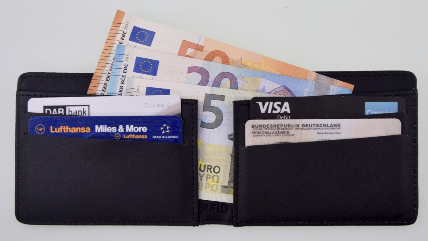 RFID Wallet Credit Card Holder Card Case Anti Skimming Wallet Purse