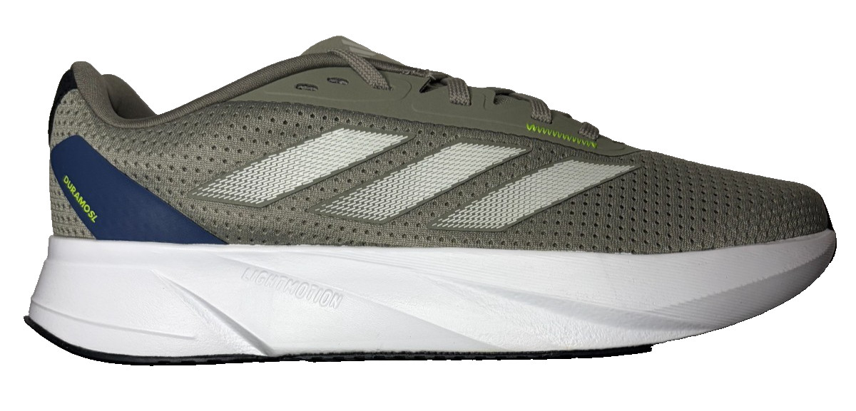 Adidas Duramo SL Men’s Size 8 Silver Pebble Grey Blue IF9484 New in Box