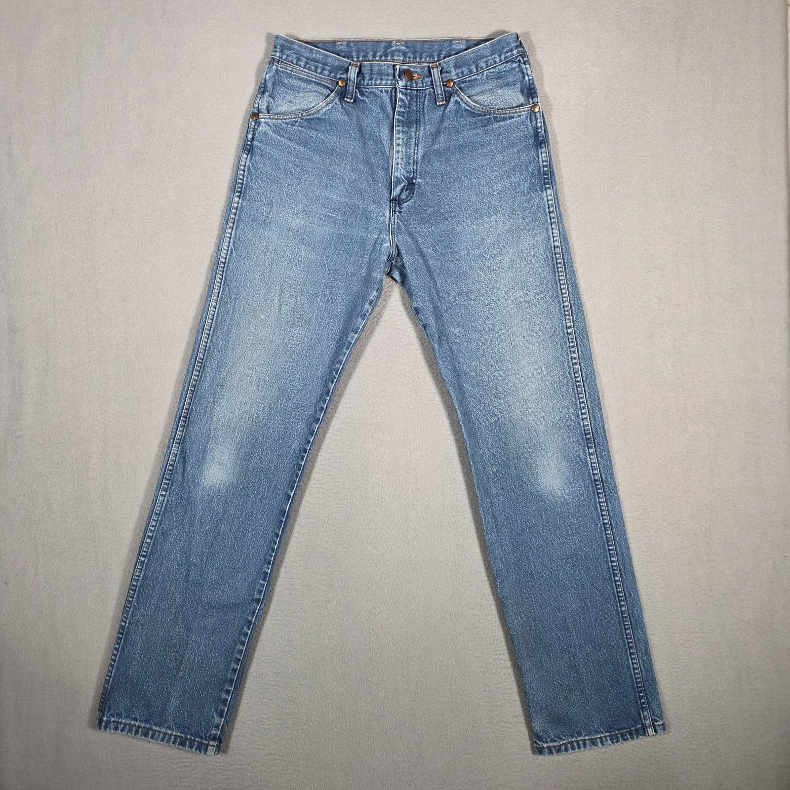 Wrangler Jeans Mens 33×33* Blue 13MWZ Cowboy Cut Denim Western Workwear Pants