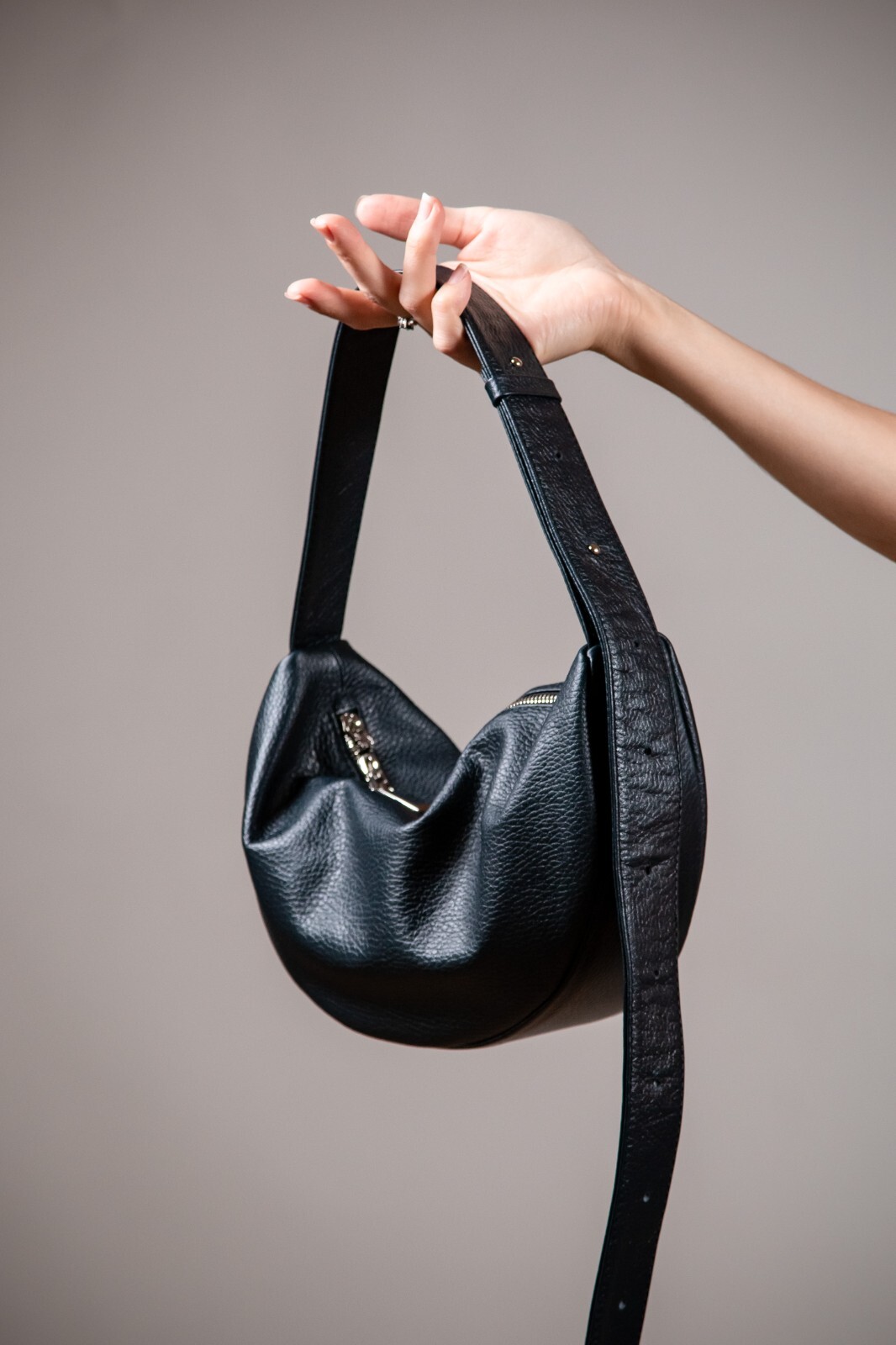 Half Moon Crossbody Bag Moon Handbag Crescent Shaped Moon Bag Half Moon Purse