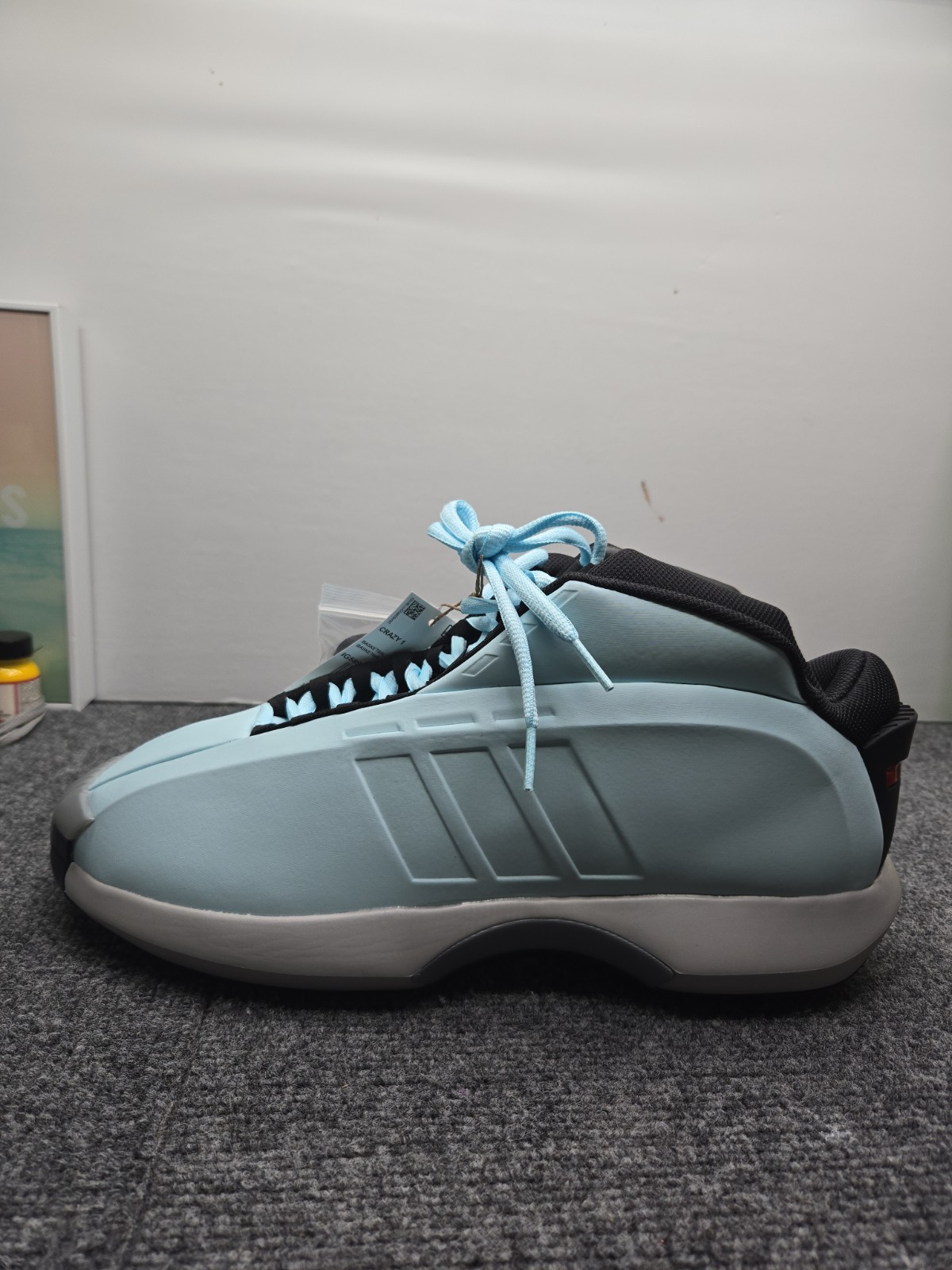 Size 13 – Adidas Crazy 1 Kobe Ice Blue
