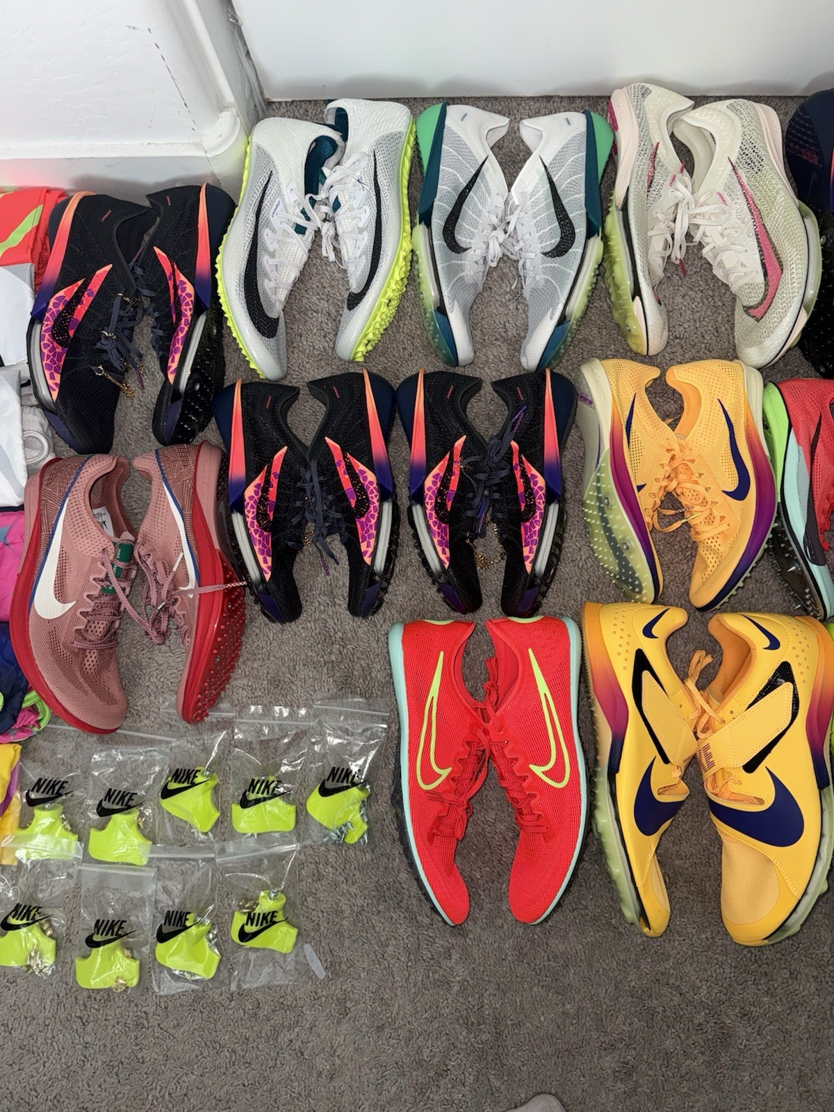LOT OF 20 Nike & Adidas Track & Field Spikes New READ DESCRIPTION
