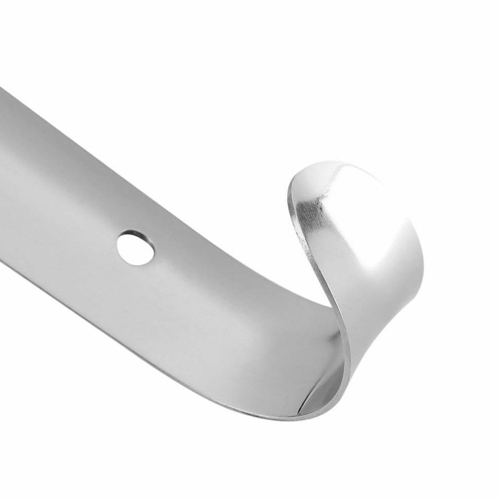 11.8″ Extra Long Handle Shoe Horn Stainless Steel Handled-Metal Shoehorn Horns