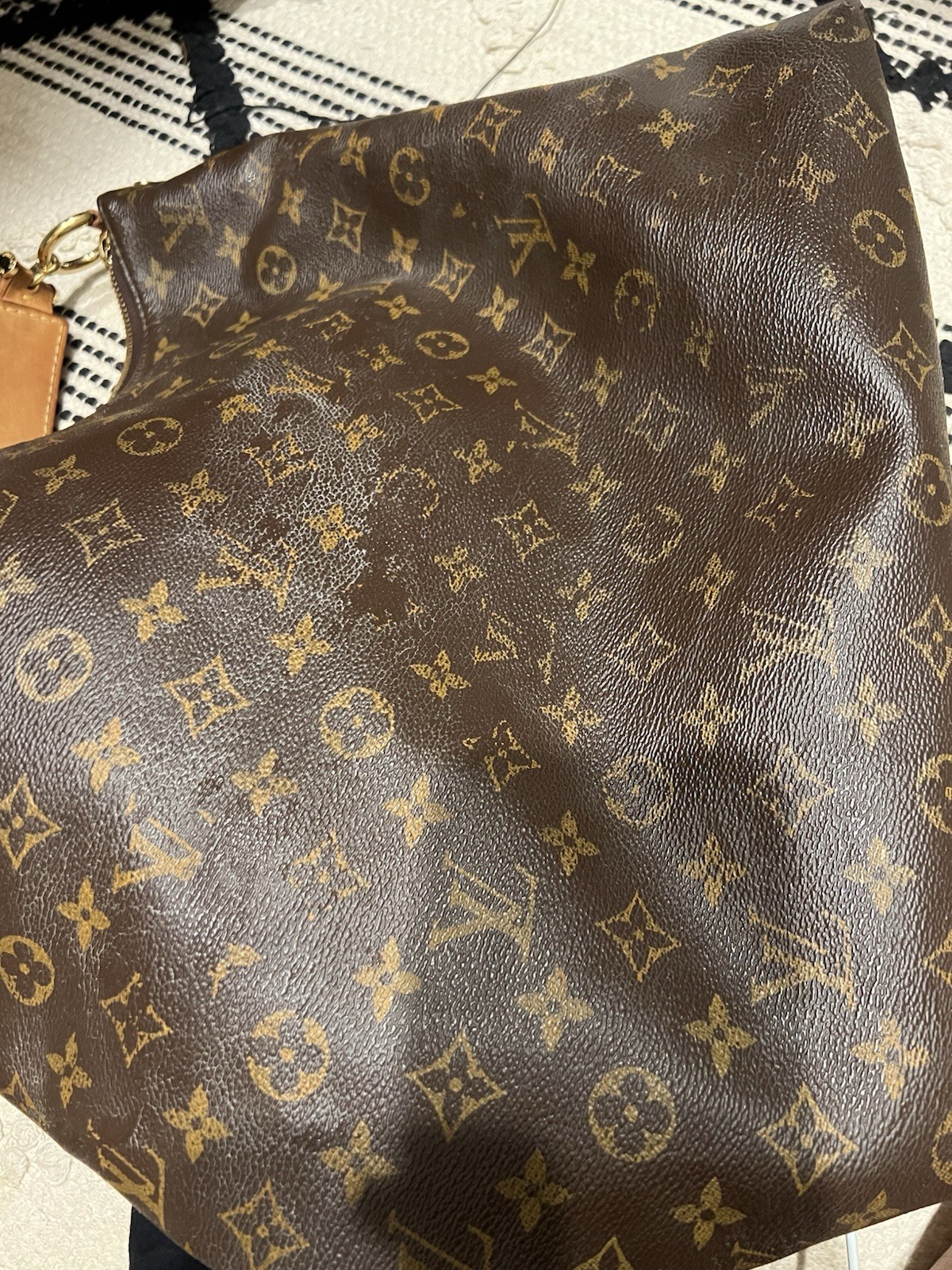 Authentic Louis Vuitton Sully MM Monogram Shoulder Bag