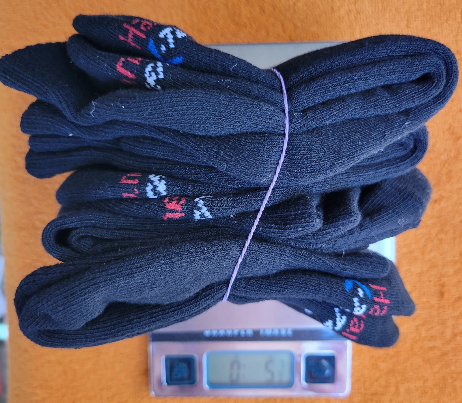 HANES® X-TEMP® COMFORT FIT Men’s Size 6-12 Lot of 4 Pair Socks*New w/o Packaging