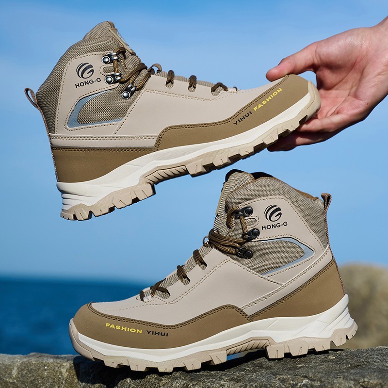 Non Slip Safety Shoes Men Steel Toe Work Boots Indestructible Protective Shoes