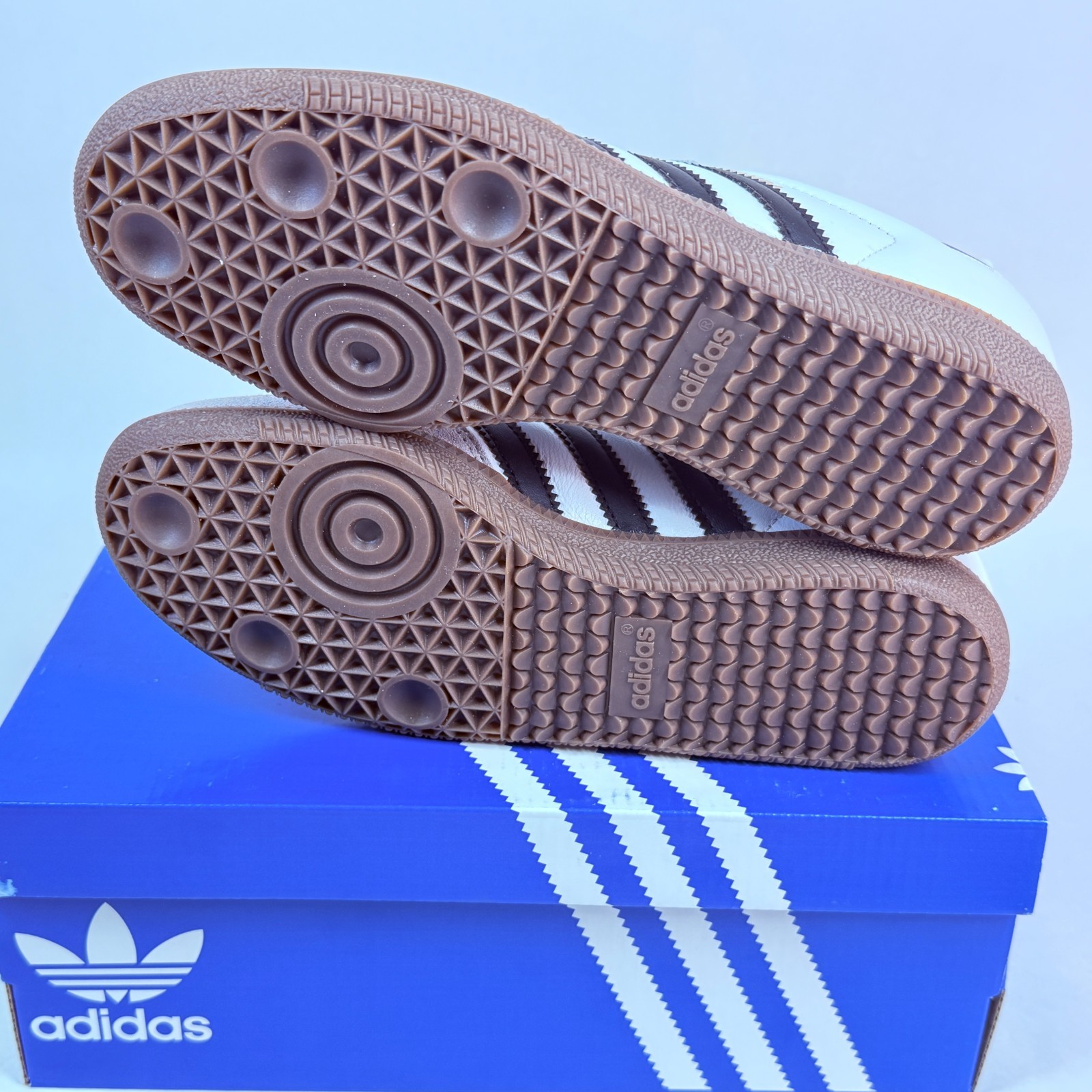 Adidas Samba OG White / Clear Granite Women’s Size 6 – New In Box (NIB)