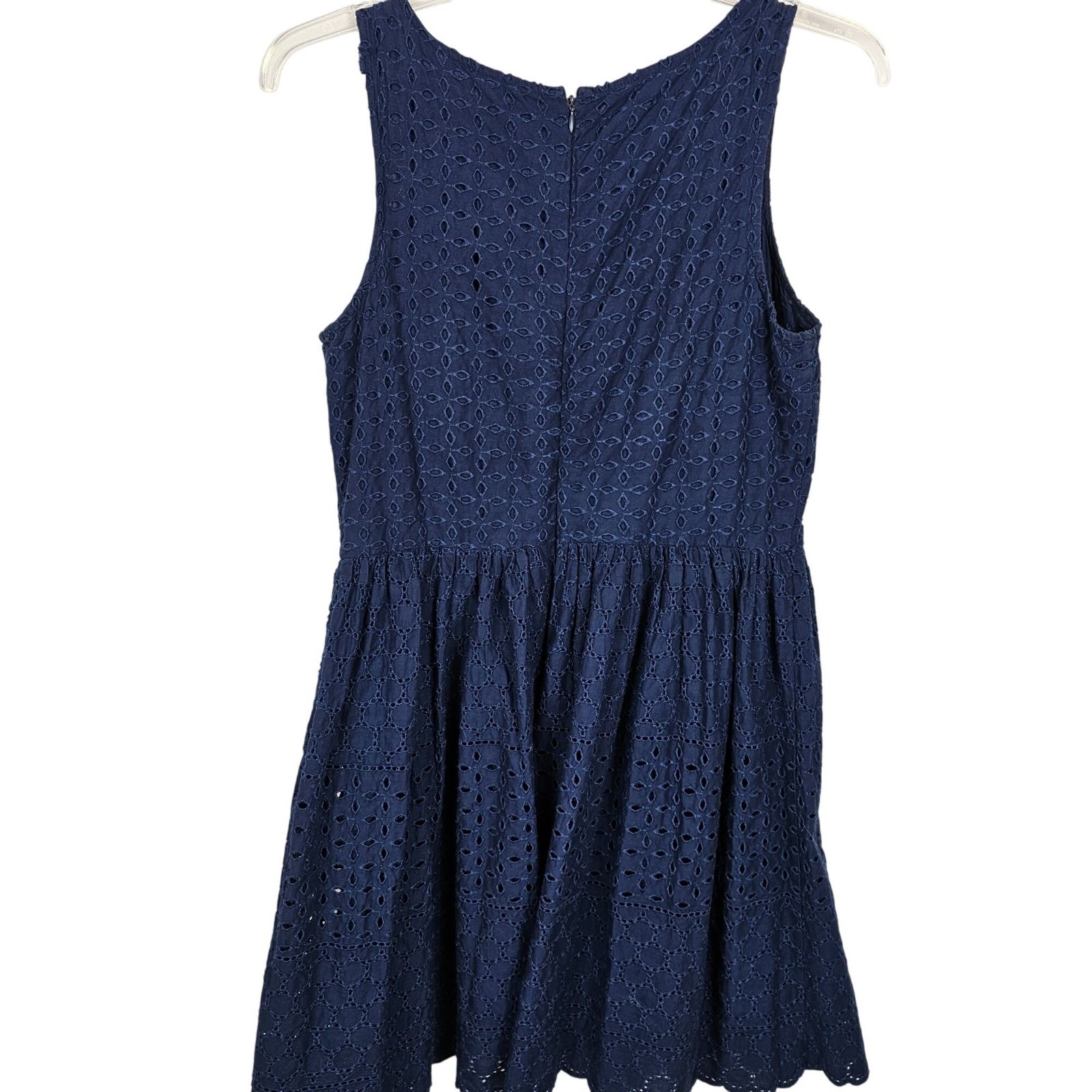 Womens Dress 10 Blue Cottagecore Prairiecore Festival Lined Boho Casual Beachy