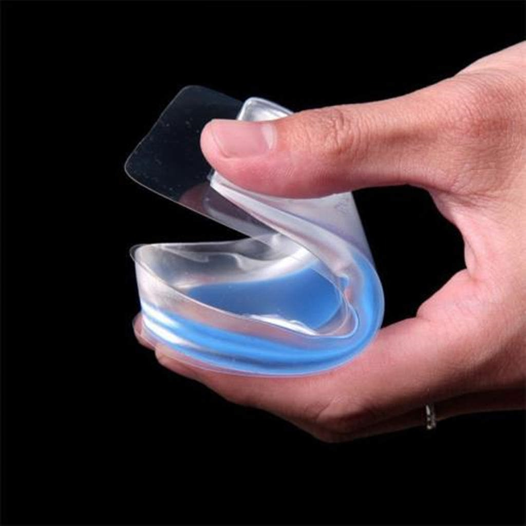 3 Pairs Heel Support Gel Pad Silicone Cushion Orthotic Insole Plantar Care
