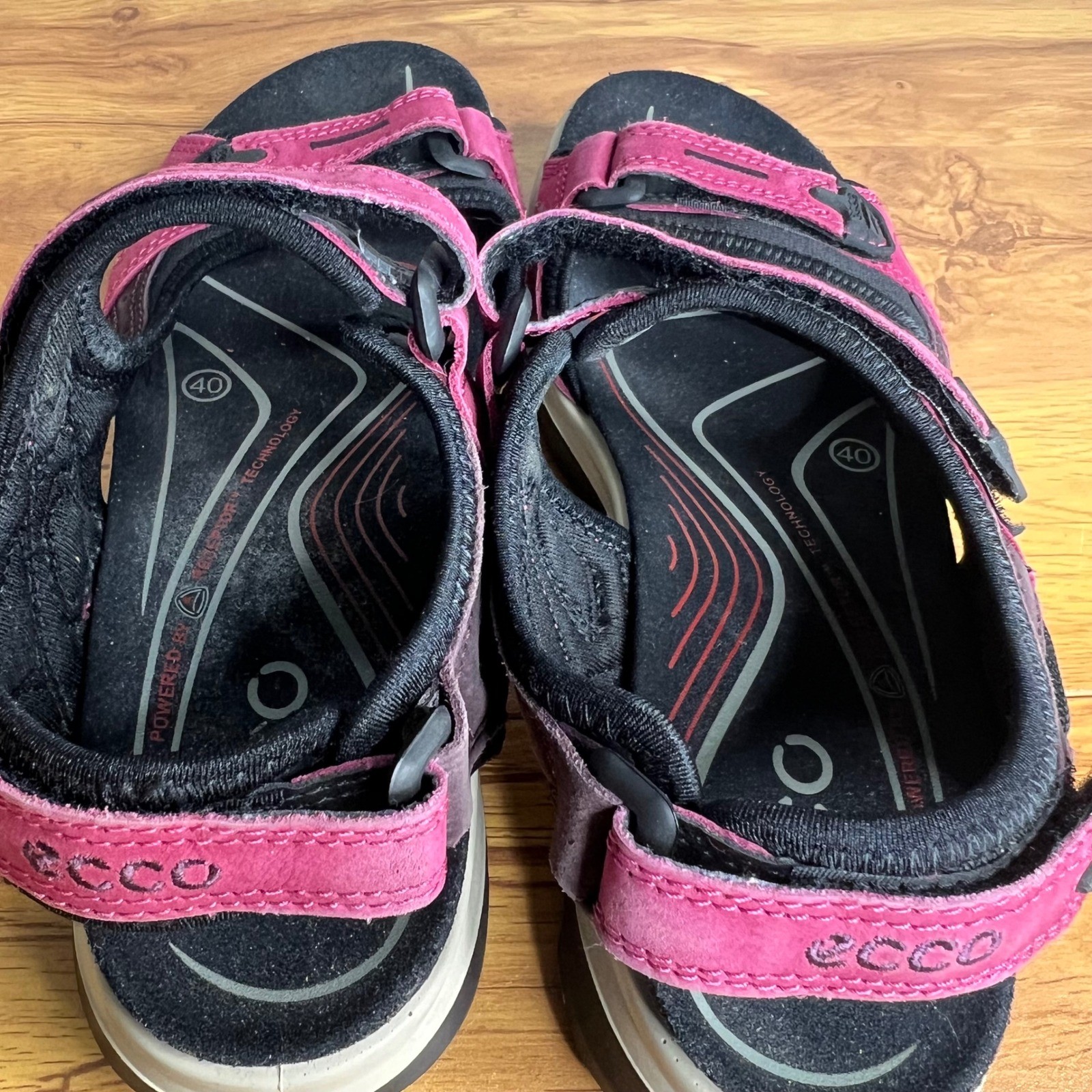 ECCO Offroad Yucatan Sandals Womens Size 40 Hiking Sport Outdoor Strappy Walking