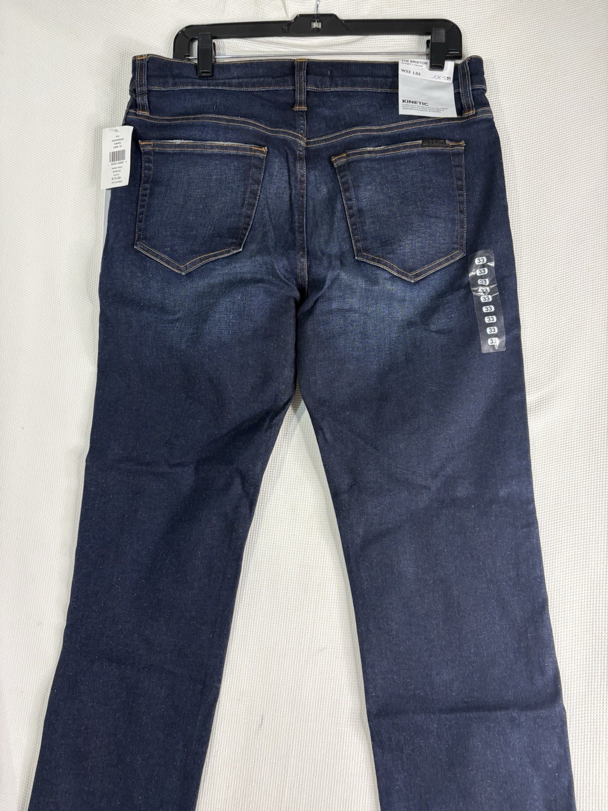 Joe’s Jeans The Brixton Straight + Narrow, Kinetic 33×30.5 NWT, $188 TDFHWS8325
