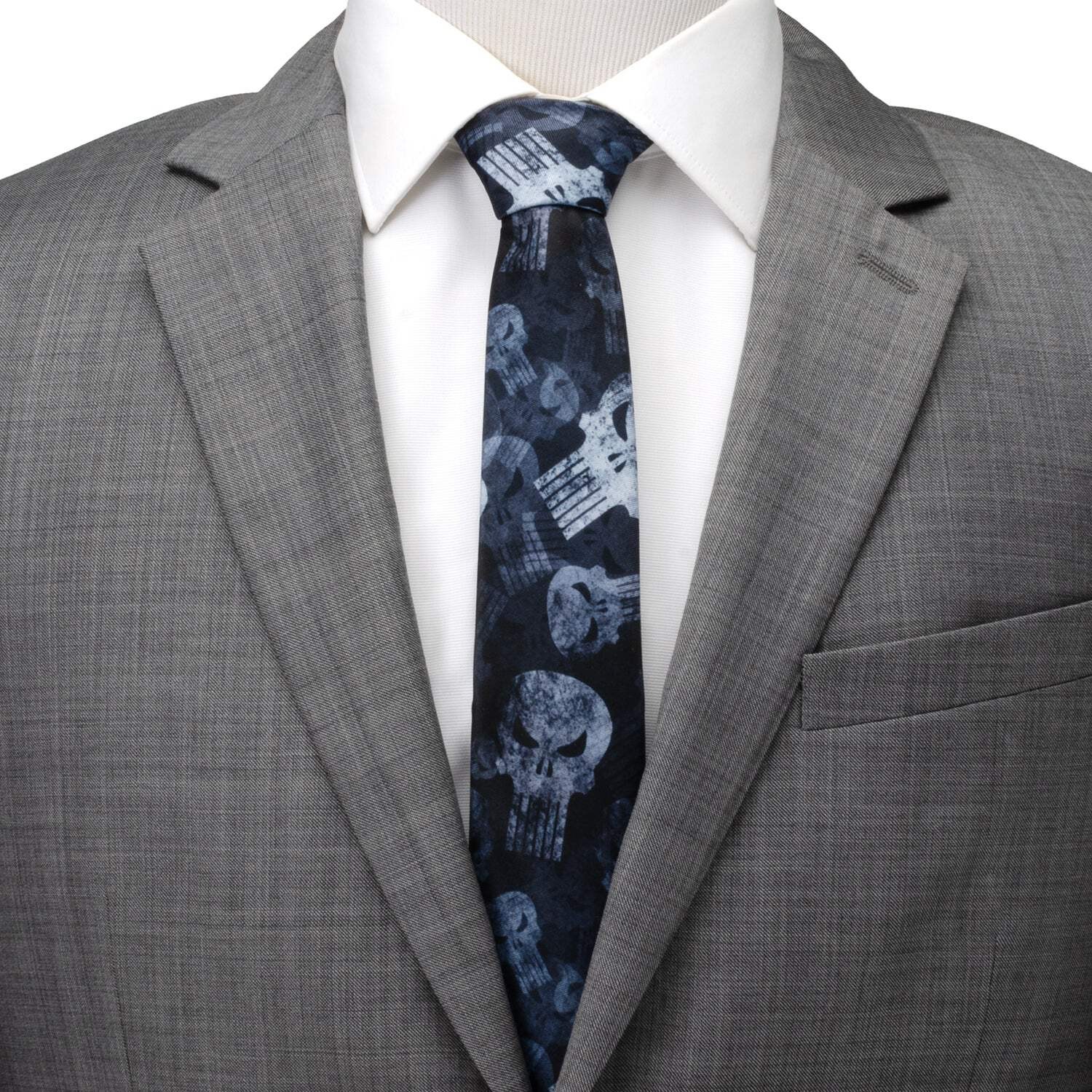 👔 Marvel Punisher Dark Teal Men’s Tie