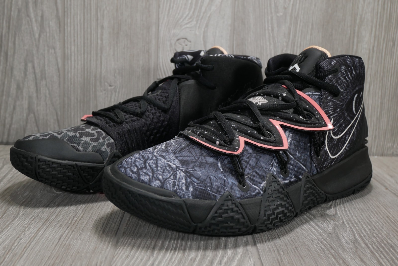 Nike Kyrie Kybrid S2 What The CQ9323-001 Black Camo Pink Basketball Shoe Mens 10