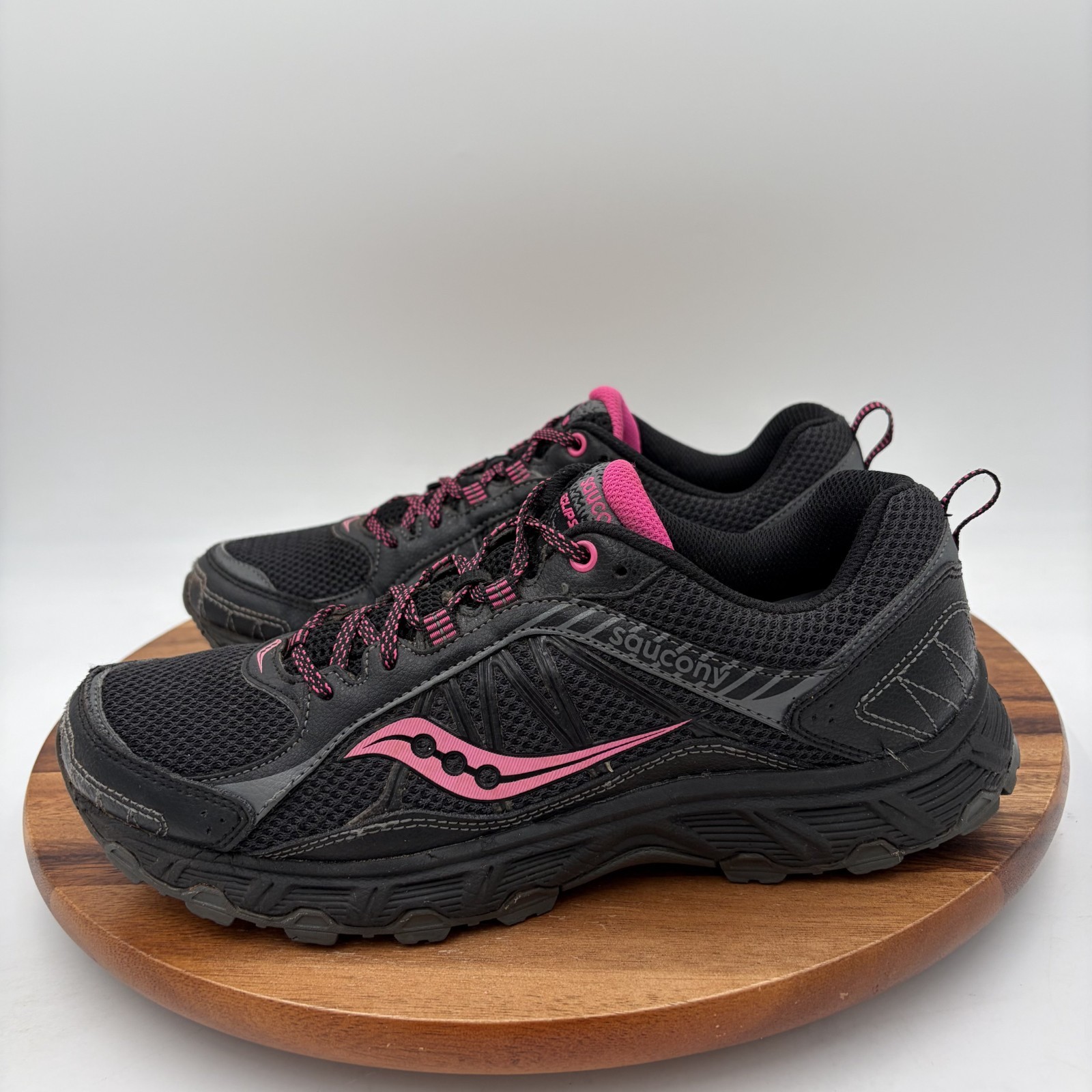 Size 11 – Saucony Grid Eclipse TR 3 Black/ Pink Women’s Running Sneakers