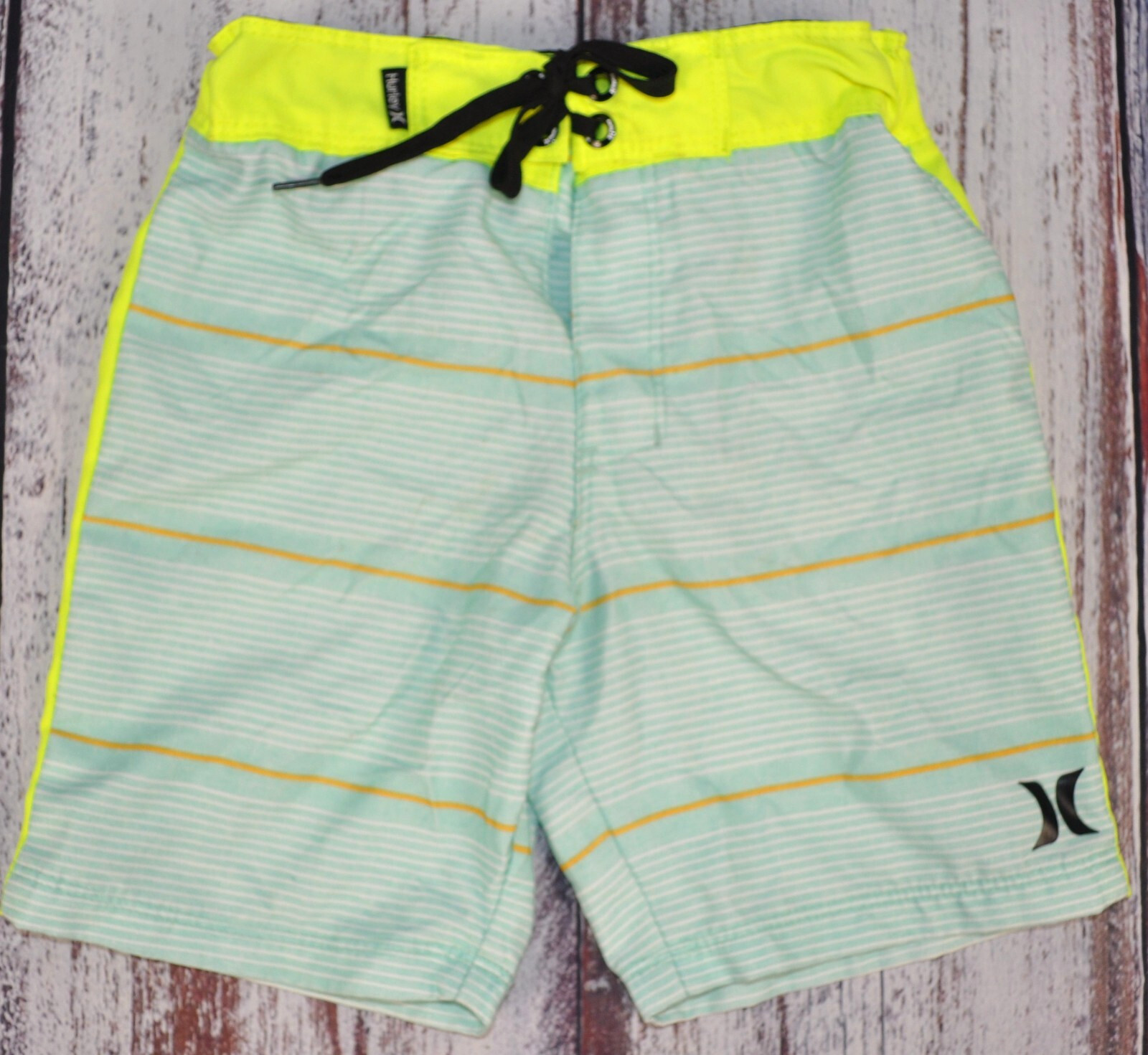 Hurley Boy’s Size 5 Stretch Quick Dry Back Pocket Swim Shorts
