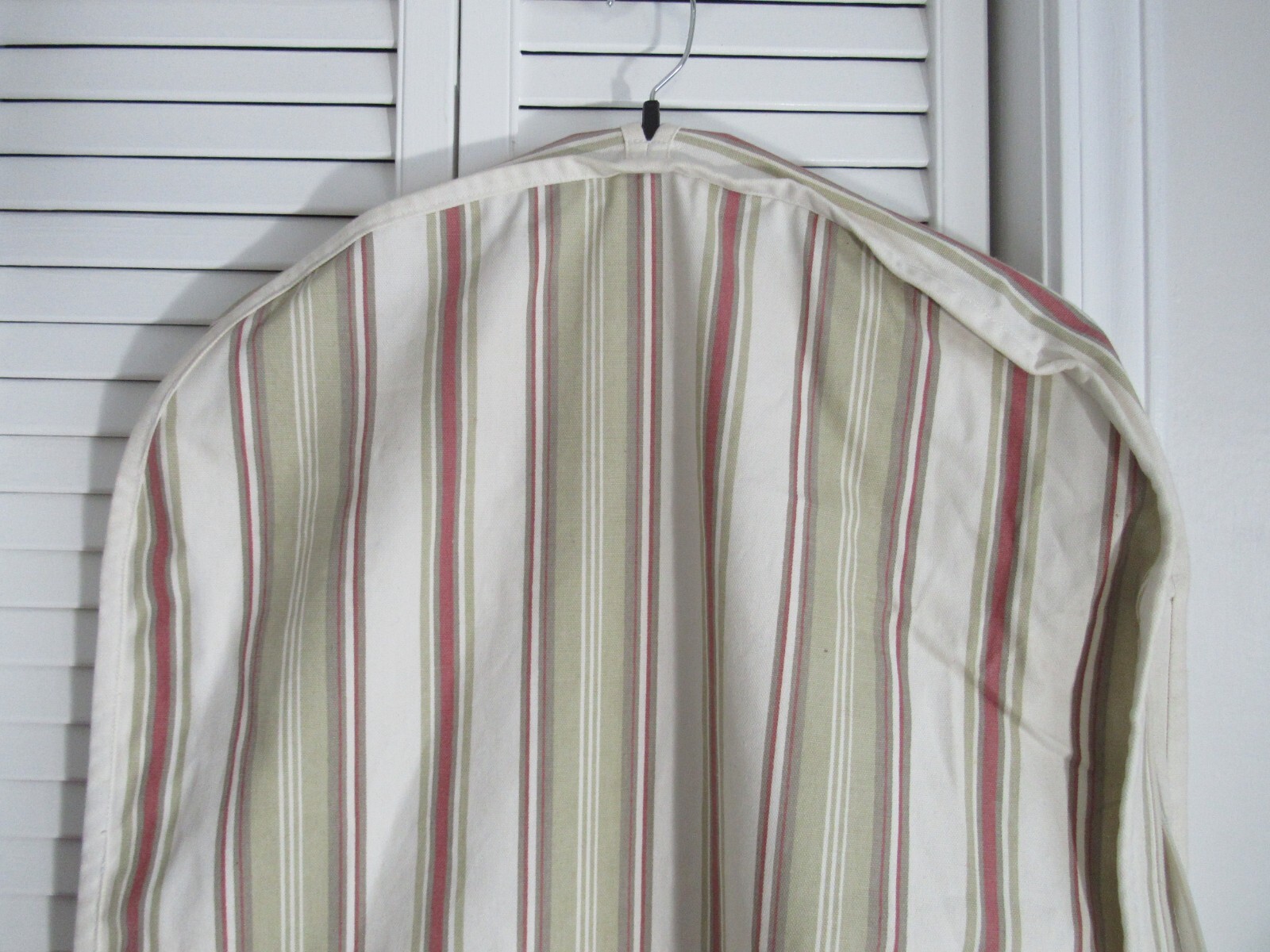 Eddie Bauer Home Cotton Full Zip Large Hangable Protective Garment Bag *NWOTS