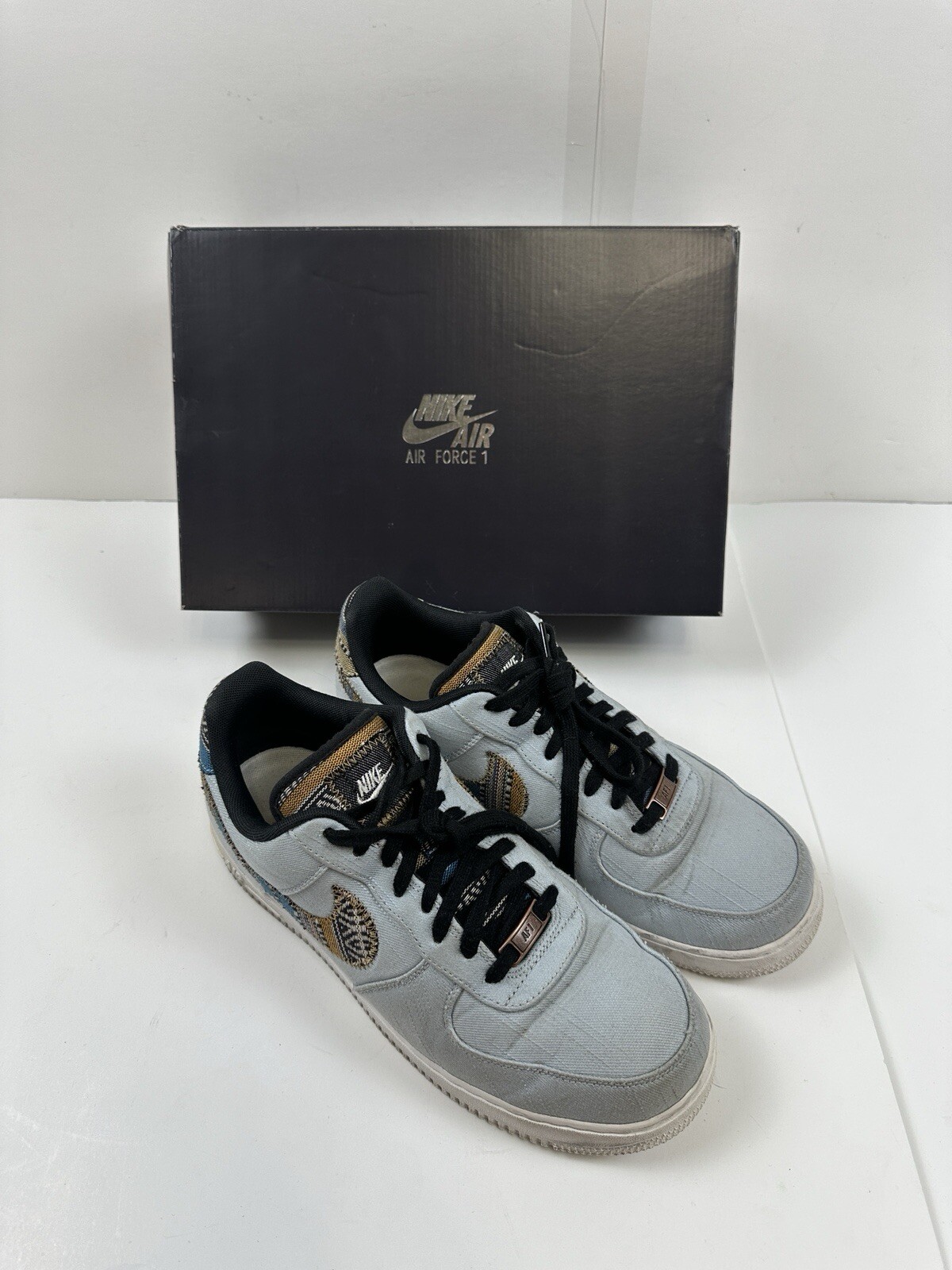 Size 10 – Nike Air Force 1 ’07 LV8 Low Light Armory Blue With Box