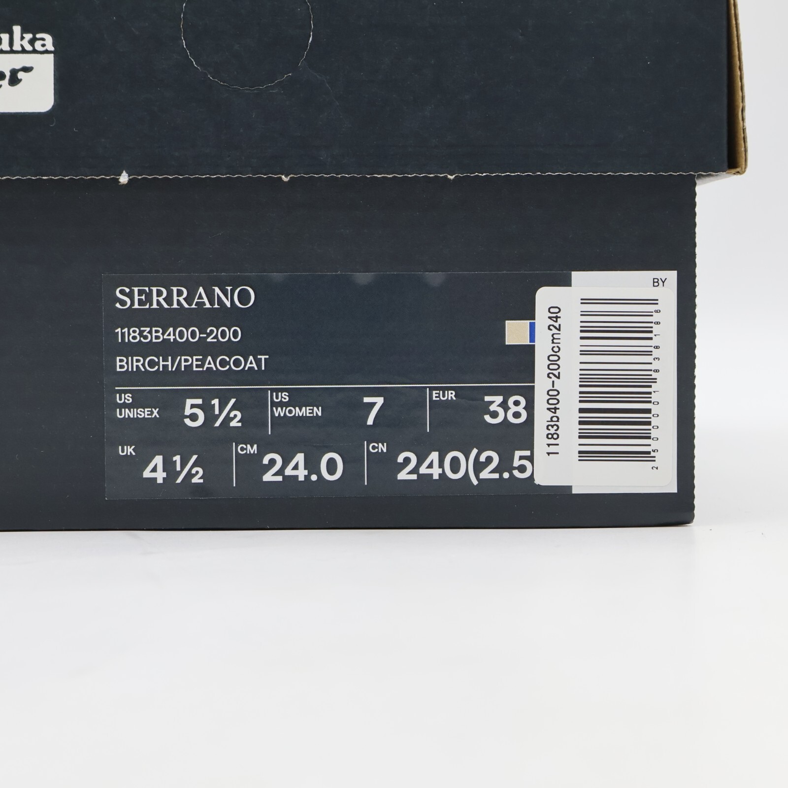 1183B400-200 Onitsuka Tiger Serrano Birch Peacoat (Men’s)