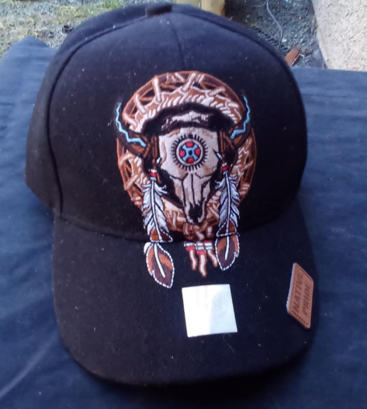 Collectable Black Hawk Native Pride Baseball Cap