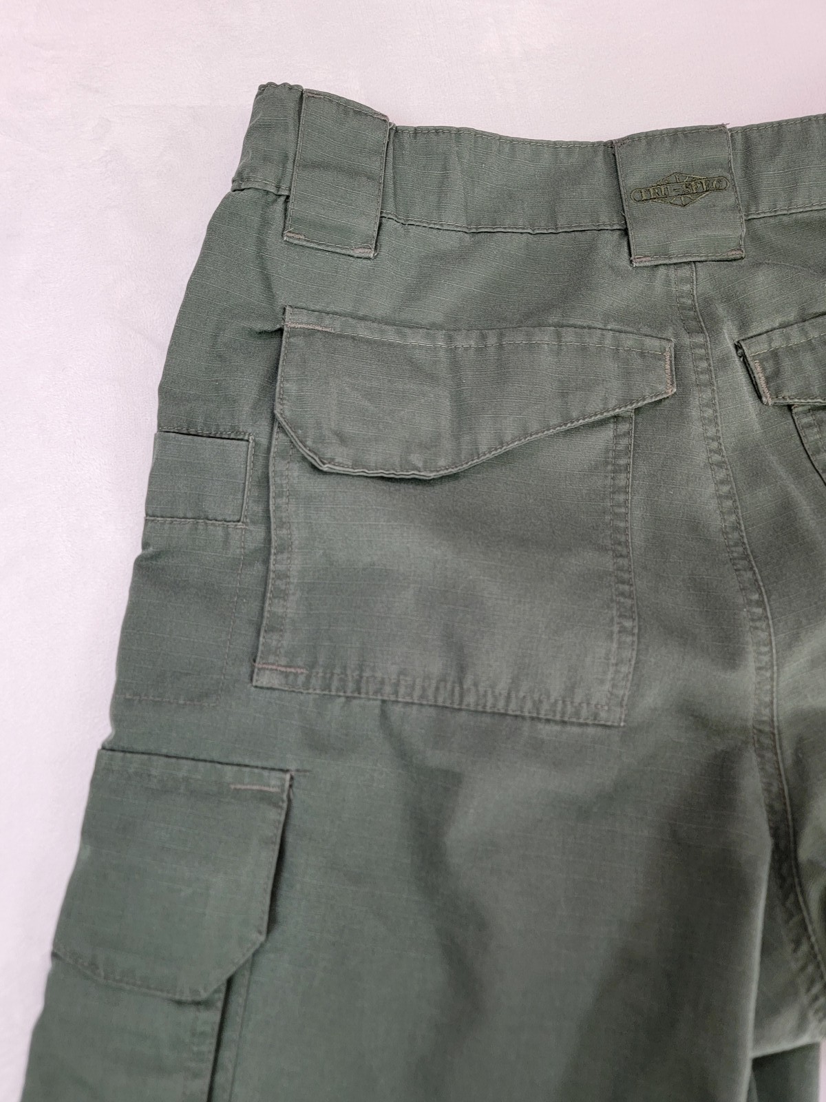 Tru-Spec Men’s Tactical Cargo Pants Size 30/32 Green Ripstop Workwear Classic