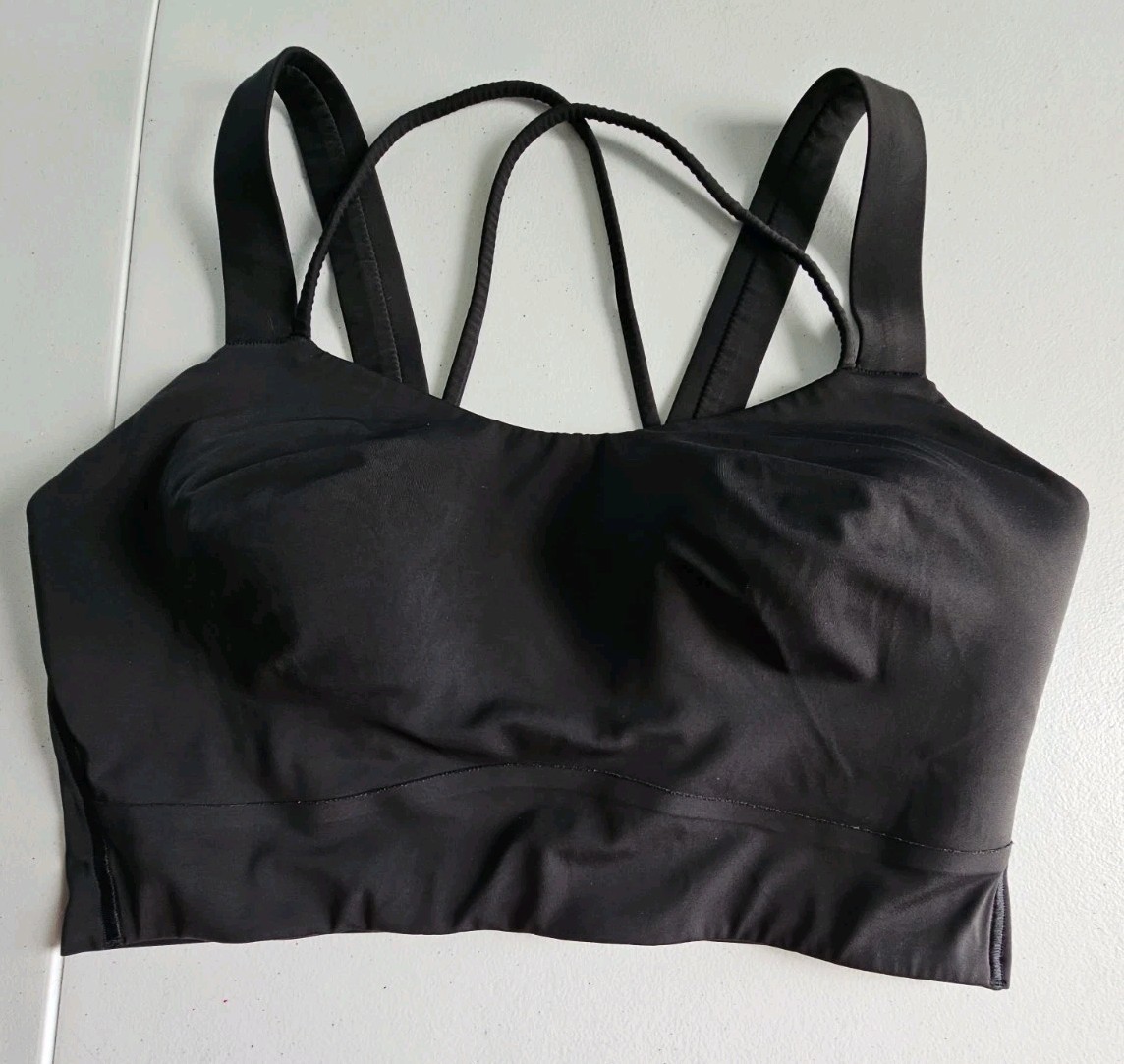 Women’s Lululemon Like A Cloud Longline Sports Bra Size 8