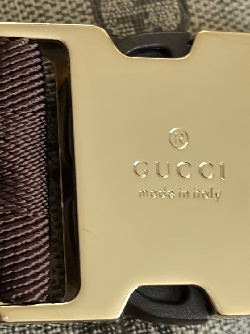 GUCCI GG pattern body bag waist pouch Gift Present 0611b