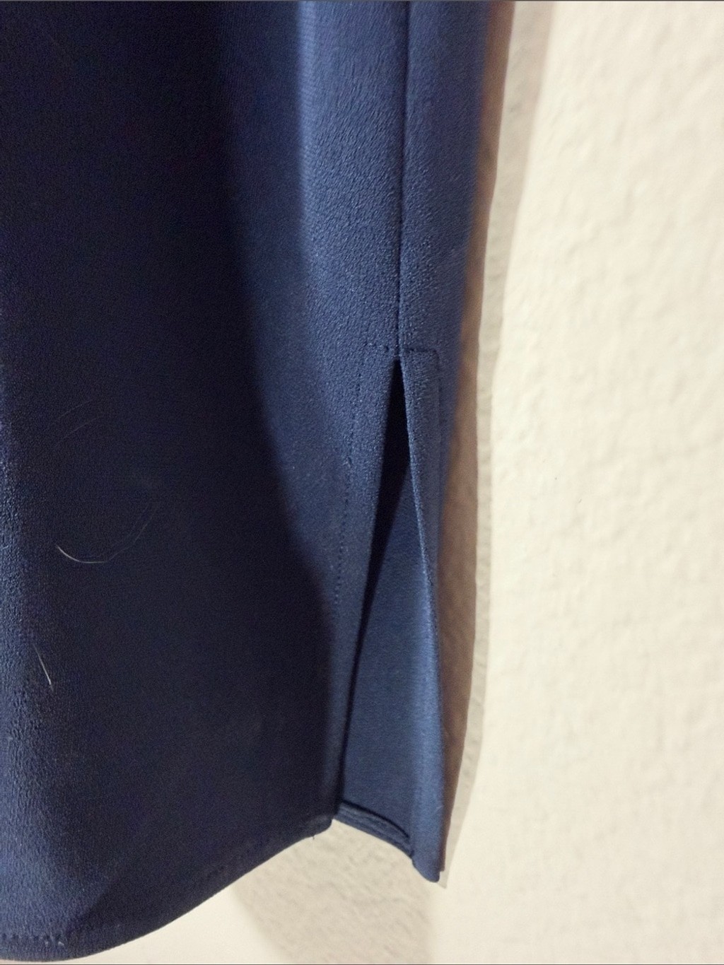 Theory Navy Sleeveless Mock-Neck Camisole